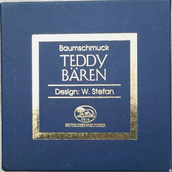 Baumschmuck Teddy Baren Ornament Hanging Home Decor W. Stefan Christmas 27640 - Picture 5 of 6